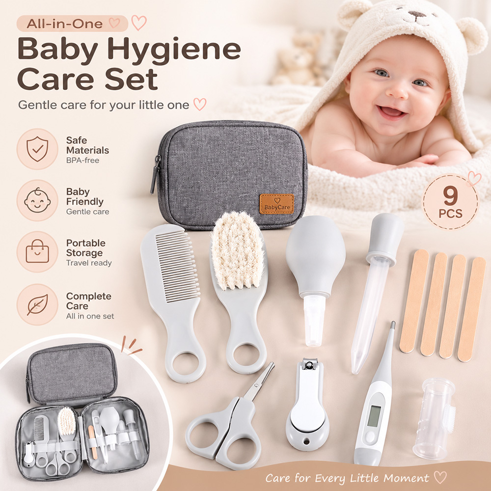 Baby Products Kit Set - Набор для ухода за новорожденными 9