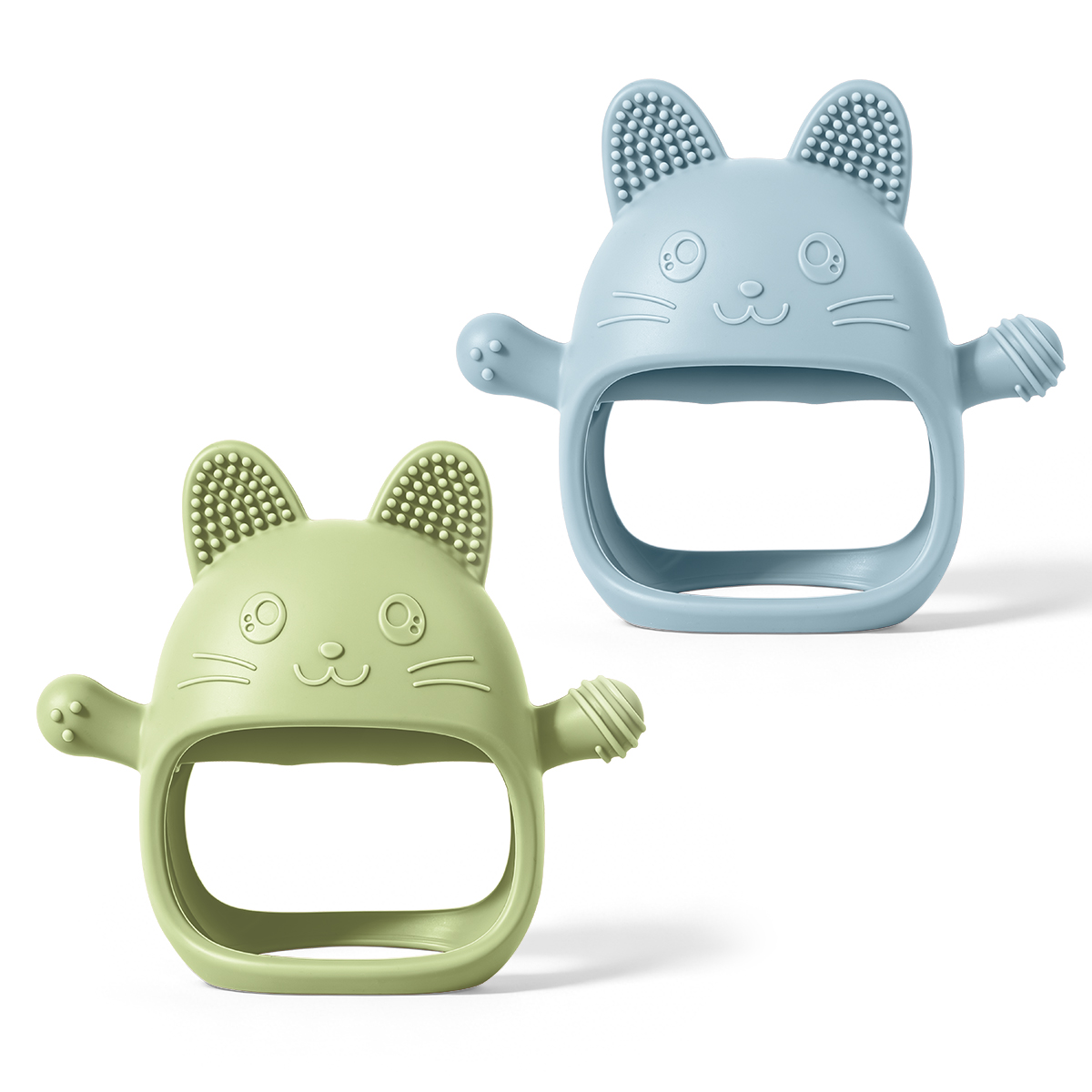 TYRY.HU 2 шт. Детские силиконо – обзор и цена Teething Mitten Baby