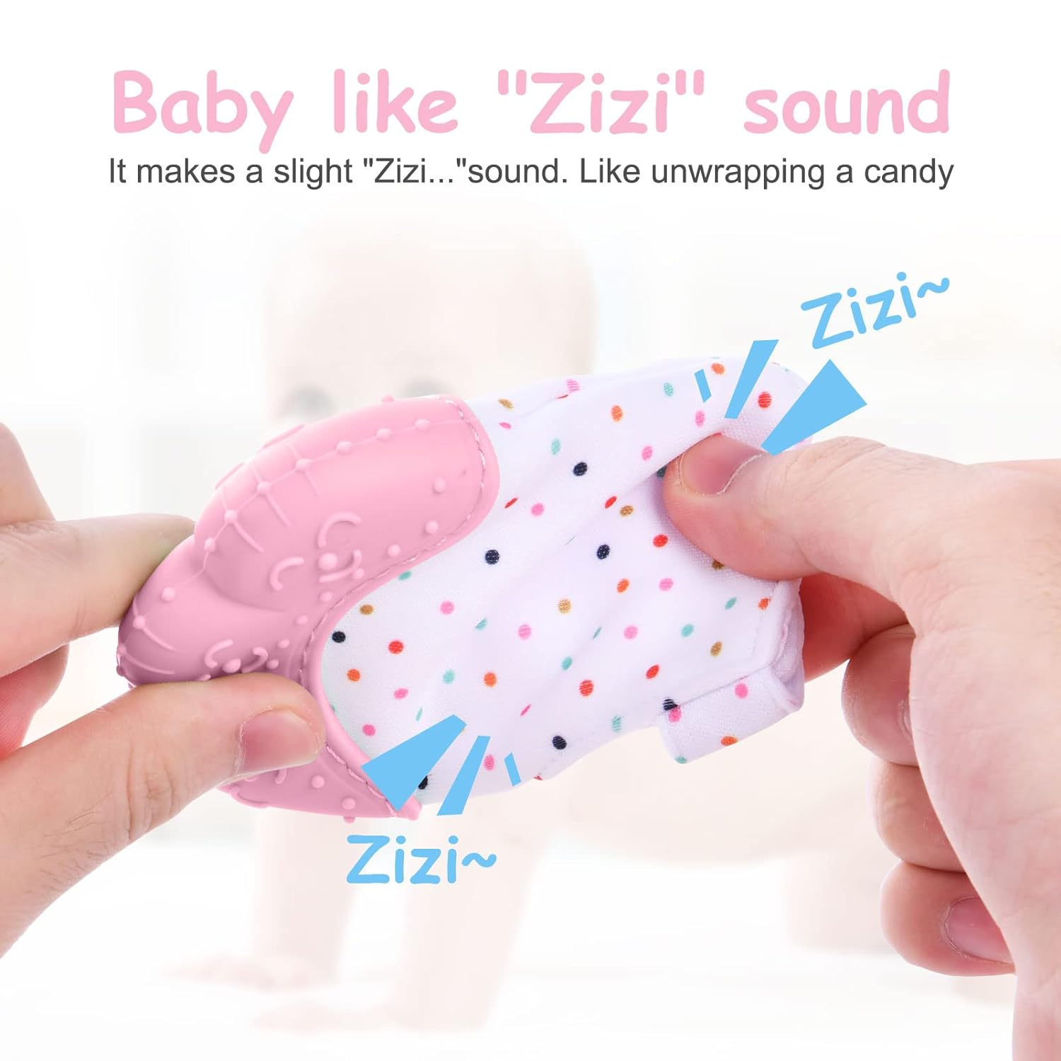 Пищевые силиконовые перчатки,  – обзор и цена Teething Mitten Baby