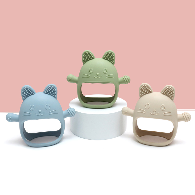 Пищевые детские силиконовые пе – обзор и цена Teething Mitten Baby